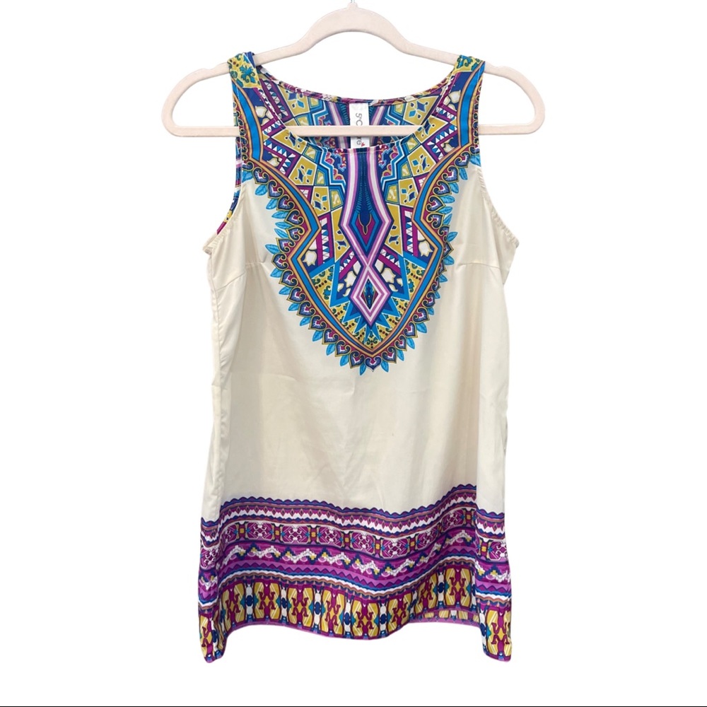 🦚 5th Culture Unique Short Tunic